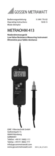 Gossen Metrawatt